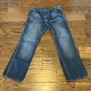 Ya Ge Lai Jeans Straight Leg Trouser Size 32